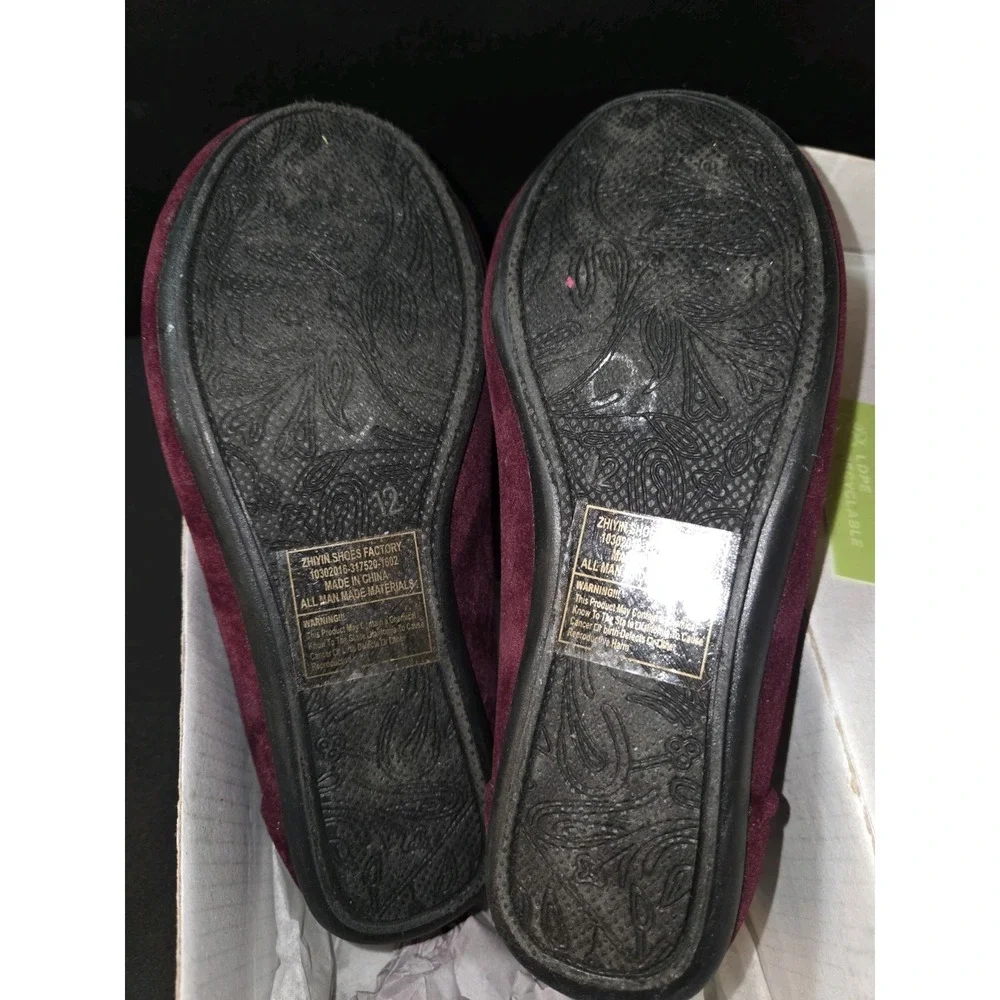 Crazy 8 Moccasin Boots Size 9c Burgandy New!‎